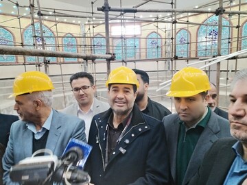 بازدید میدانی وزیر ورزش از پروژه‌های ورزشی پاکدشت