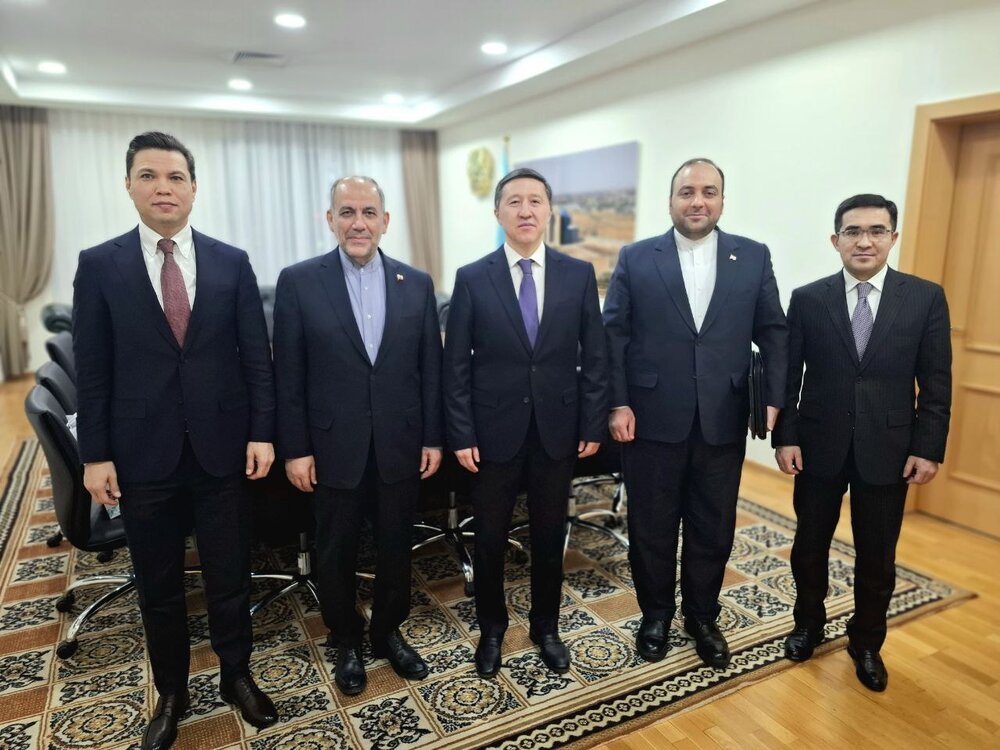 رایزنی سفیر ایران با مقام وزارت خارجه قزاقستان