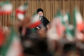 دیدار مردم قم با رهبر انقلاب