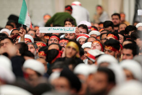 دیدار مردم قم با رهبر انقلاب