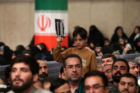 دیدار مردم قم با رهبر انقلاب