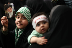 دیدار مردم قم با رهبر انقلاب