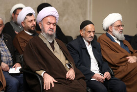 دیدار مردم قم با رهبر انقلاب