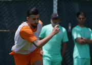 محمد عسگری بعد از ۹ ماه دوباره برای سپاهان به میدان رفت