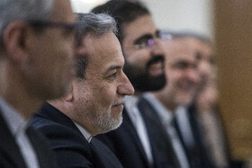 سید عباس عراقچی وزیر امور خارجه ایران در دیدار با بدر البوسعیدی وزیر خارجه عمان