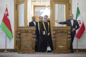 دیدار وزیر خارجه عمان با وزیر خارجه ایران