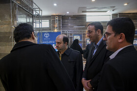  محمود علیگو، معاون فرهنگی جهاددانشگاهی در بازدید از غرفه جهاددانشگاهی واحد اصفهان در هجدهمین گردهمایی مدیران پارک‌ها، شرکت‌ها، مراکز رشد، نوآوری و اشتغال جهاددانشگاهی ـ اصفهان