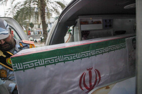 پیکر شهید مدافع امنیت در خوی تشییع شد