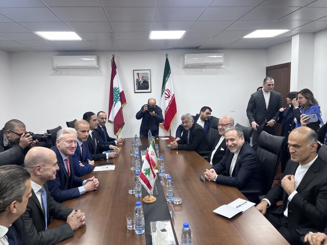 دیدار عراقچی با وزیر امور خارجه لبنان
