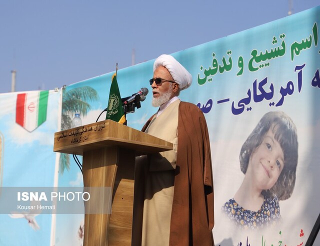 راهپیمایی محکومیت اغتشاشات اخیر و تشییع شهدای مدافع امنیت در کرمانشاه