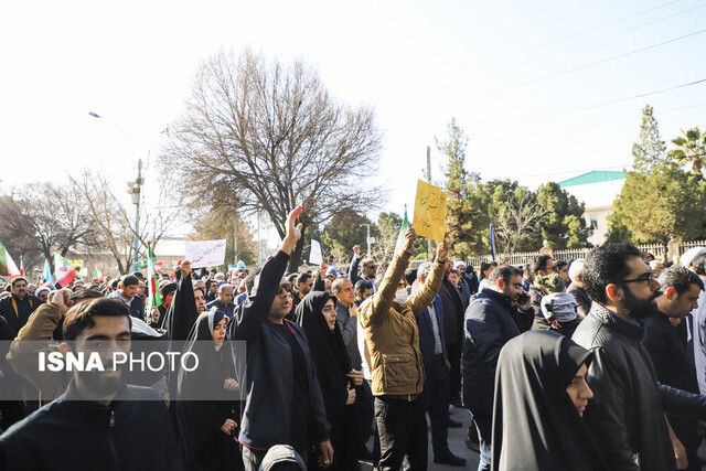 «اعلام تنفر از جنایات تروریست‌های آمریکایی و صهیونیستی»؛ راهپیمایی سراسری مردم ایران 