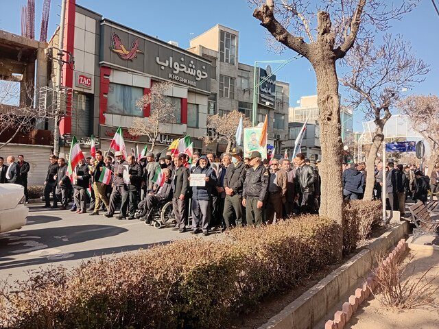 «اعلام تنفر از جنایات تروریستهای آمریکایی و صهیونیستی»؛ راهپیمایی سراسری مردم ایران