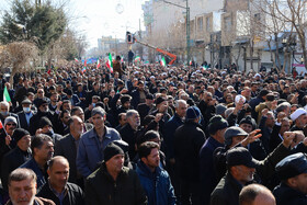 راهپیمایی محکومیت اقدامات تروریستی آمریکا و رژیم صهیونیستی علیه ملت ایران - شهرکرد