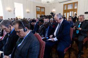 نشست وزیر امور خارجه با سفرا و روسای نمایندگی‌های خارجی مقیم تهران