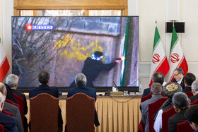 نشست وزیر امور خارجه با سفرا و روسای نمایندگی‌های خارجی مقیم تهران