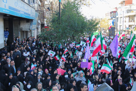 راهپیمایی محکومیت اقدامات تروریستی آمریکا و رژیم صهیونیستی علیه ملت ایران_گرگان