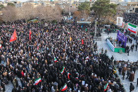 راهپیمایی محکومیت اقدامات تروریستی آمریکا و رژیم صهیونیستی علیه ملت ایران - قم