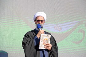 سخنران حجت الاسلام رضا نوری نماینده ولی فقیه در خراسان شمالی راهپیمایی محکومیت اقدامات تروریستی آمریکا و رژیم صهیونیستی علیه ملت ایران_ بجنورد