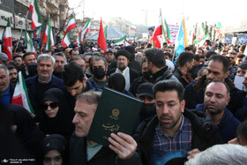 سید حسن خمینی در اجتماع بزرگ تهران