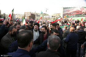 سید حسن خمینی در اجتماع بزرگ تهران