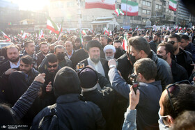 سید حسن خمینی در اجتماع بزرگ تهران