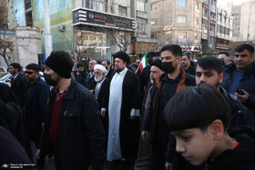 سید حسن خمینی در اجتماع بزرگ تهران