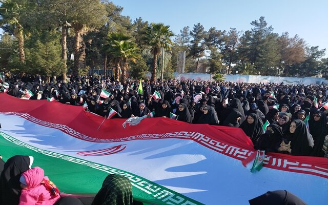 راهپیمایی مردم سیستان و بلوچستان در محکومیت از اغتشاشات اخیر برگزار شد