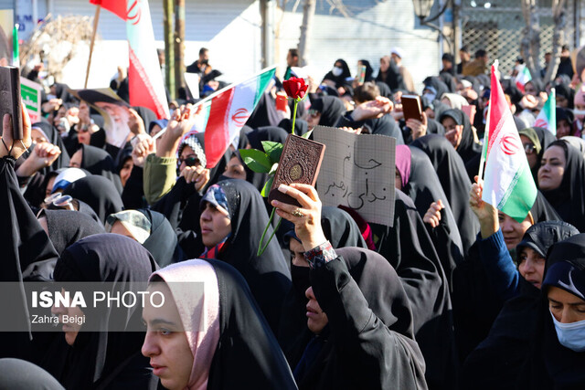 راهپیمایی محکومیت اقدامات تروریستی آمریکا و رژیم صهیونیستی علیه ملت ایران - شهرکرد