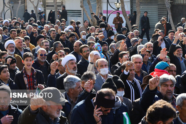 راهپیمایی مردمی در شهرکرد برگزار شد