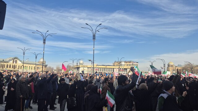 محکومیت اقدامات تروریستی توسط مردم همدان/ تشییع پیکر ۲ شهید