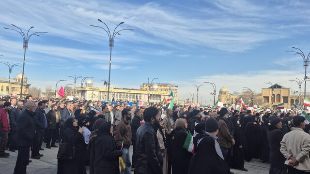 محکومیت اقدامات تروریستی توسط مردم همدان/ تشییع پیکر ۲ شهید