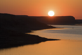 سد گلستان - استان گلستان - دی ماه ۱۴۰۴