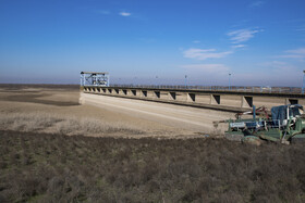 سد وشمگیر - استان گلستان - دی ماه ۱۴۰۴