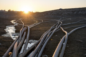 سد گلستان - استان گلستان - دی ماه ۱۴۰۴