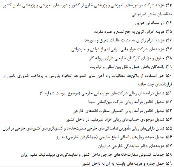 کارمزد ارز خدماتی کم شد