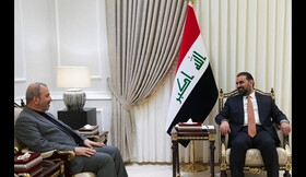 دیدار سفیر ایران با رئیس مجلس عراق