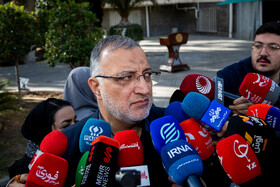 علیرضا زاکانی، شهردار در حاشیه جلسه هیات دولت - ۲۴ دی