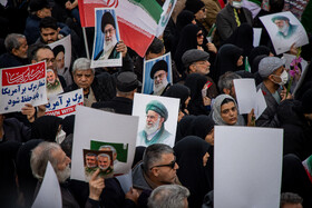 مراسم تشییع پیکر شهدای جنایات اخیر صهیونی - آمریکایی