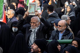 مراسم تشییع پیکر شهدای جنایات اخیر صهیونی - آمریکایی