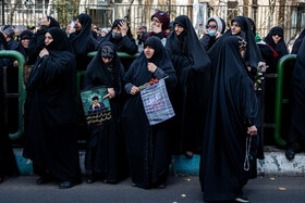 مراسم تشییع پیکر شهدای جنایات اخیر صهیونی - آمریکایی