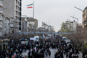 مراسم تشییع پیکر شهدای جنایات اخیر صهیونی - آمریکایی