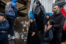 مراسم تشییع پیکر شهدای جنایات اخیر صهیونی - آمریکایی