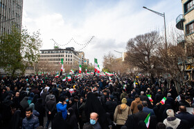 مراسم تشییع پیکر شهدای جنایات اخیر صهیونی - آمریکایی