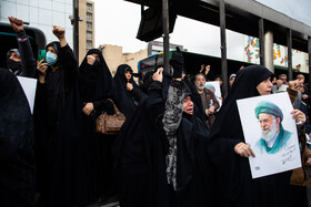 مراسم تشییع پیکر شهدای جنایات اخیر صهیونی - آمریکایی