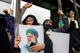 مراسم تشییع پیکر شهدای جنایات اخیر صهیونی - آمریکایی