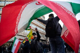 مراسم تشییع پیکر شهدای جنایات اخیر صهیونی - آمریکایی