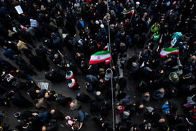 مراسم تشییع پیکر شهدای جنایات اخیر صهیونی - آمریکایی