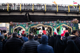 مراسم تشییع پیکر شهدای جنایات اخیر صهیونی - آمریکایی