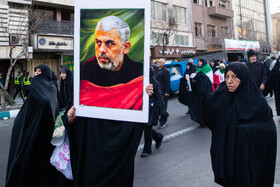 مراسم تشییع پیکر شهدای جنایات اخیر صهیونی - آمریکایی