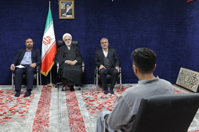 بازدید ۵ ساعته رئیس قوه قضاییه از ندامتگاهِ محل نگهداری برخی از متهمین حوادث اخیر